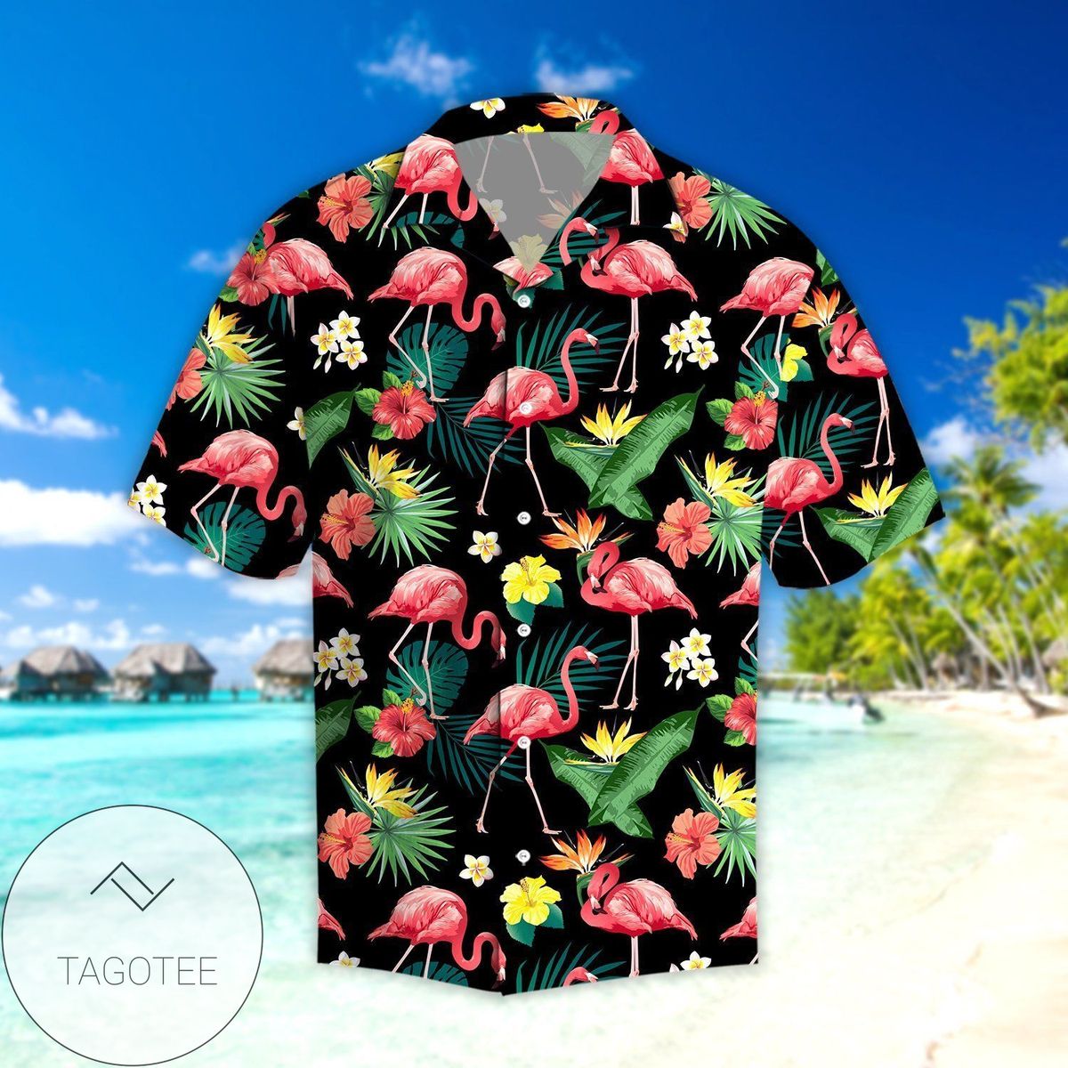 High Quality Flamingo Hibiscus Authentic Hawaiian Shirt 2022