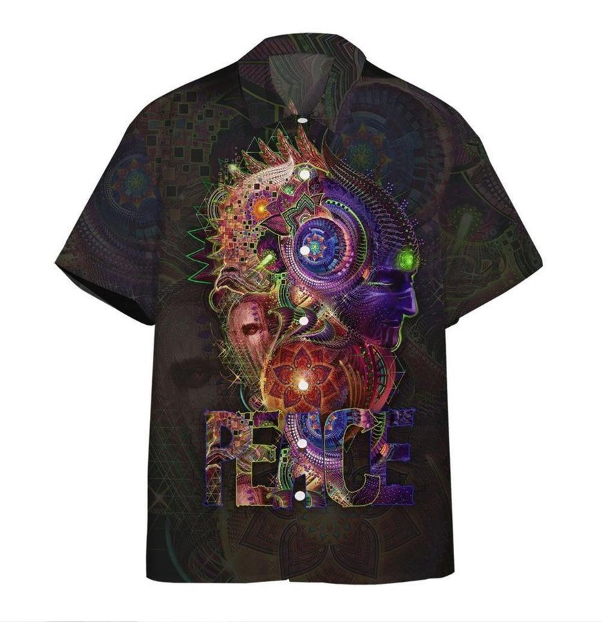 Hippie Magic World In Peace Hawaiian Shirt