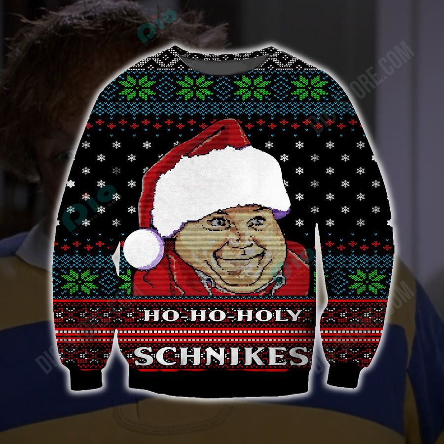 Ho Ho Holy Schnikes Knitting Pattern 3D Print Ugly Sweater Hoodie All Over Printed Cint10553, All Over Print, 3D Tshirt, Hoodie, Sweatshirt