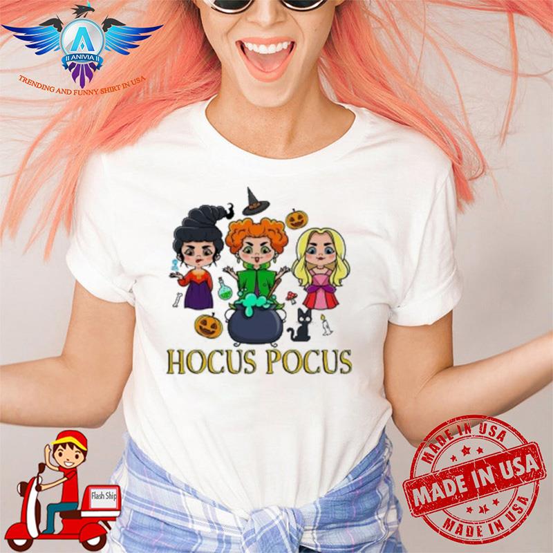 Hocus Pocus Witch Chibi Halloween Shirt