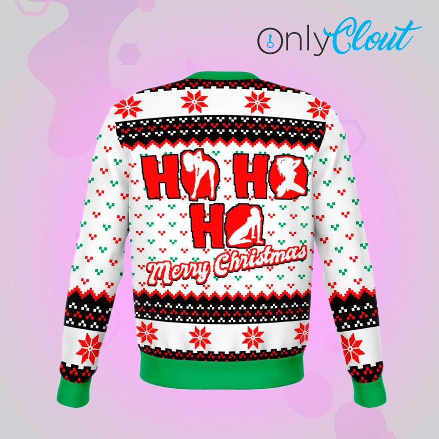 Hoe Hoe Hoe Funny Ugly Christmas Sweater Ugly Sweater Christmas