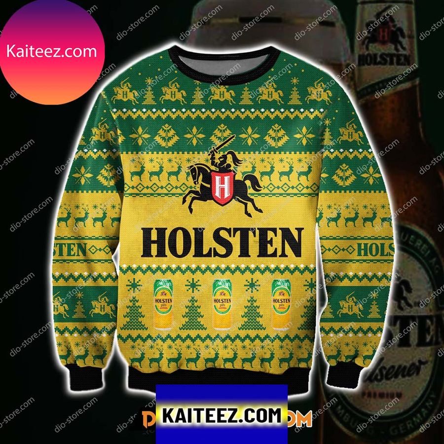 Holsten Pils Knitting Pattern Christmas Ugly Sweater