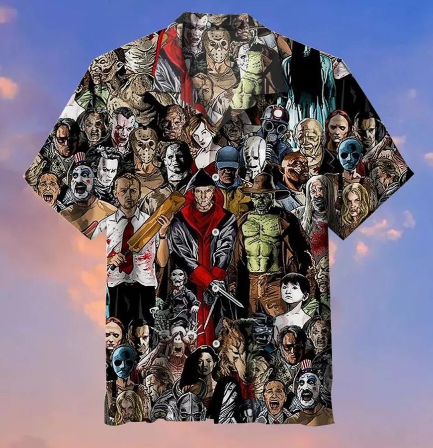 Horror Character Hawaiian Shirt V1