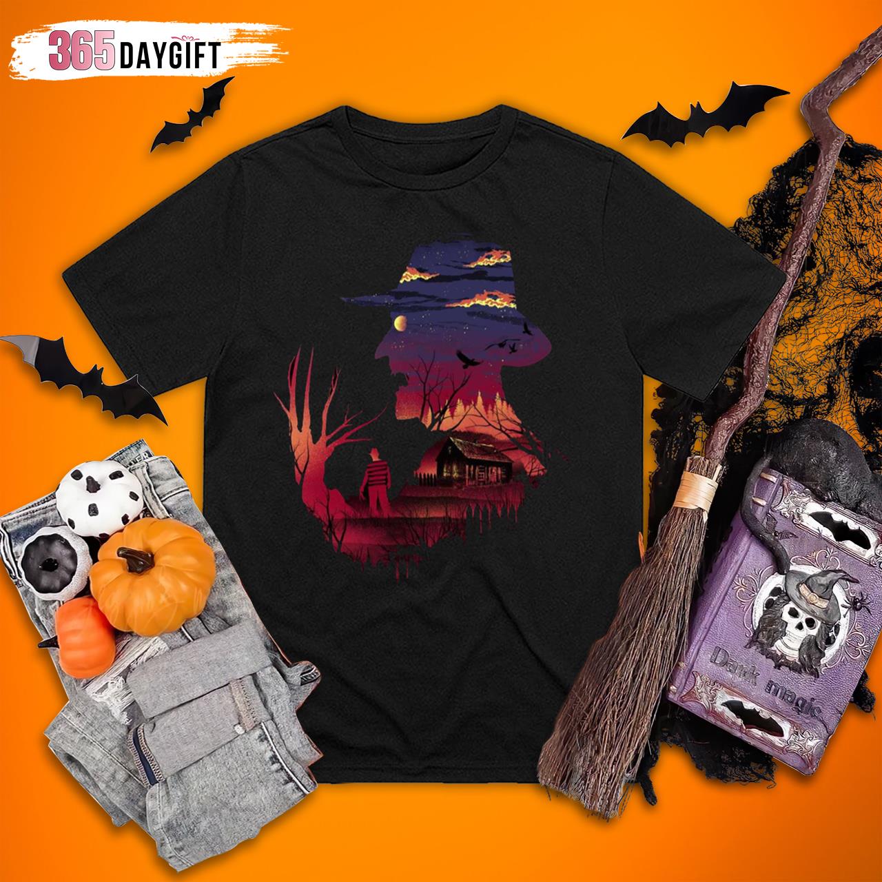 Horror Movie Halloween A Nightmare On Elm Street Shirt Vintage