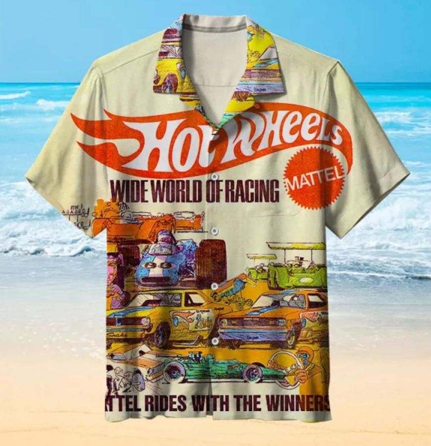 Hot Wheels Hawaiian Shirt