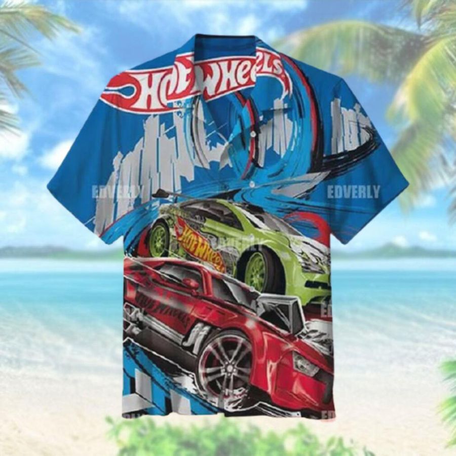 Hot Wheels Modern Performance Hawaiian Shirt And T Hawaiian Shirt