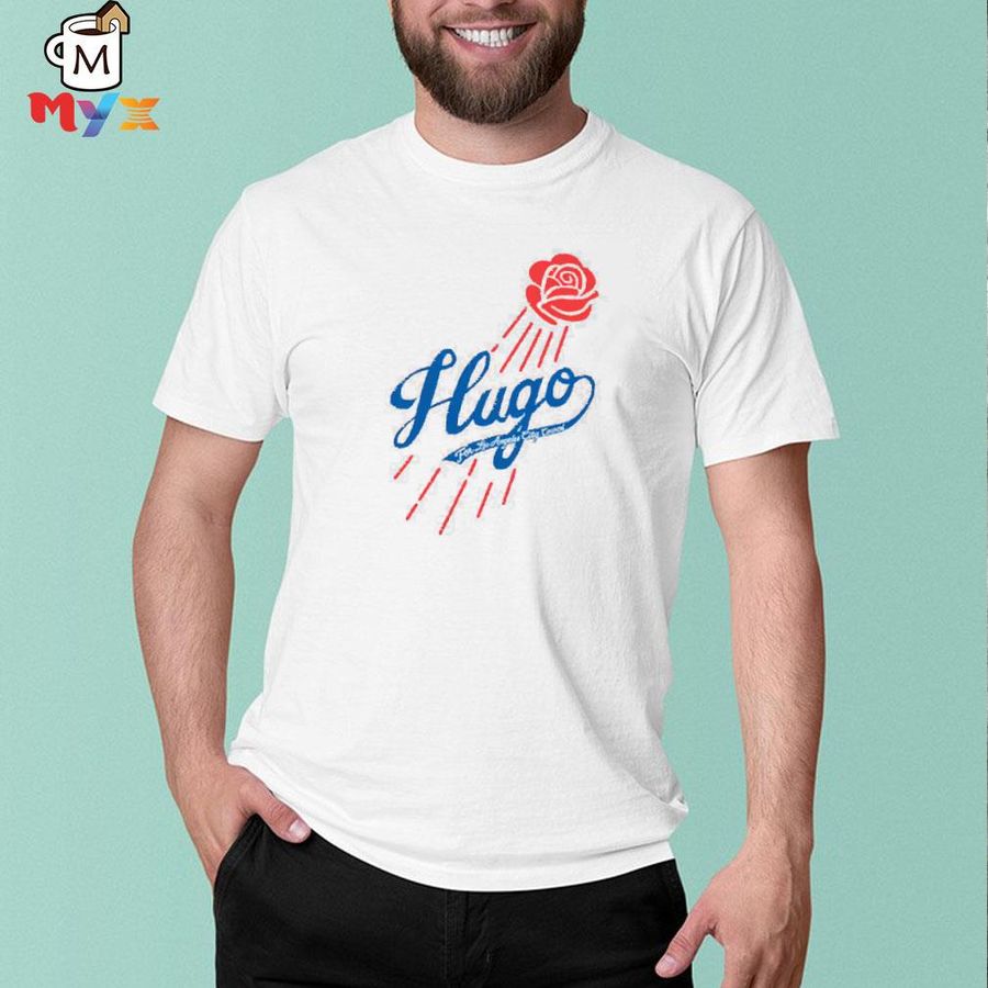 Hugo baseball for los angeles city council dsa losangeles merch shirt
