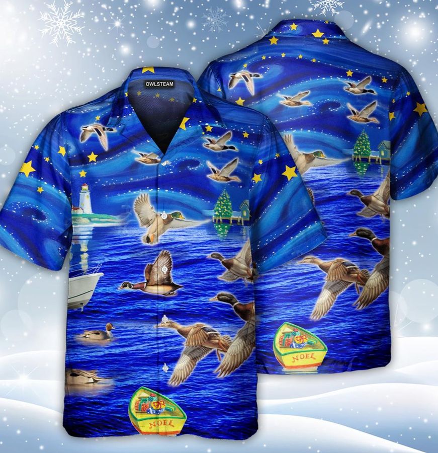 Hunting Duck Christmas Hawaiian Shirt