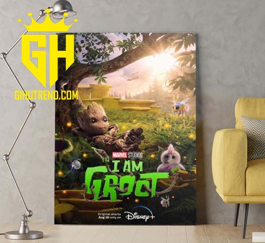 I am Groot Marvel Studios For Fans Poster Canvas