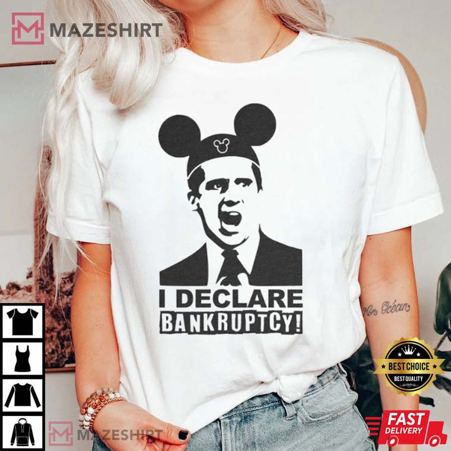 I Declare Bankruptcy Funny Disneyworld T-Shirt