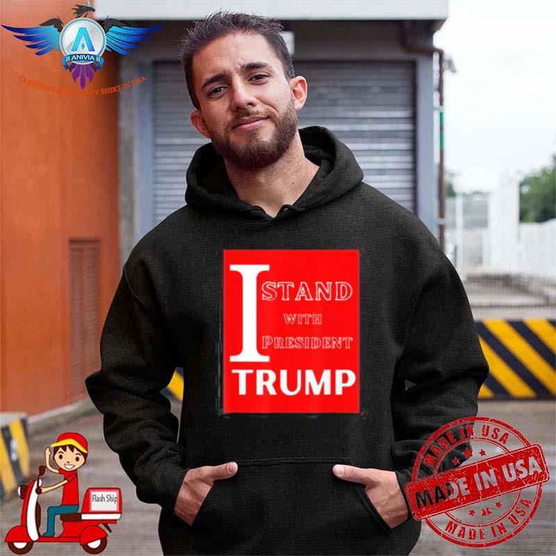 I stand with president Trump 2024 shirt