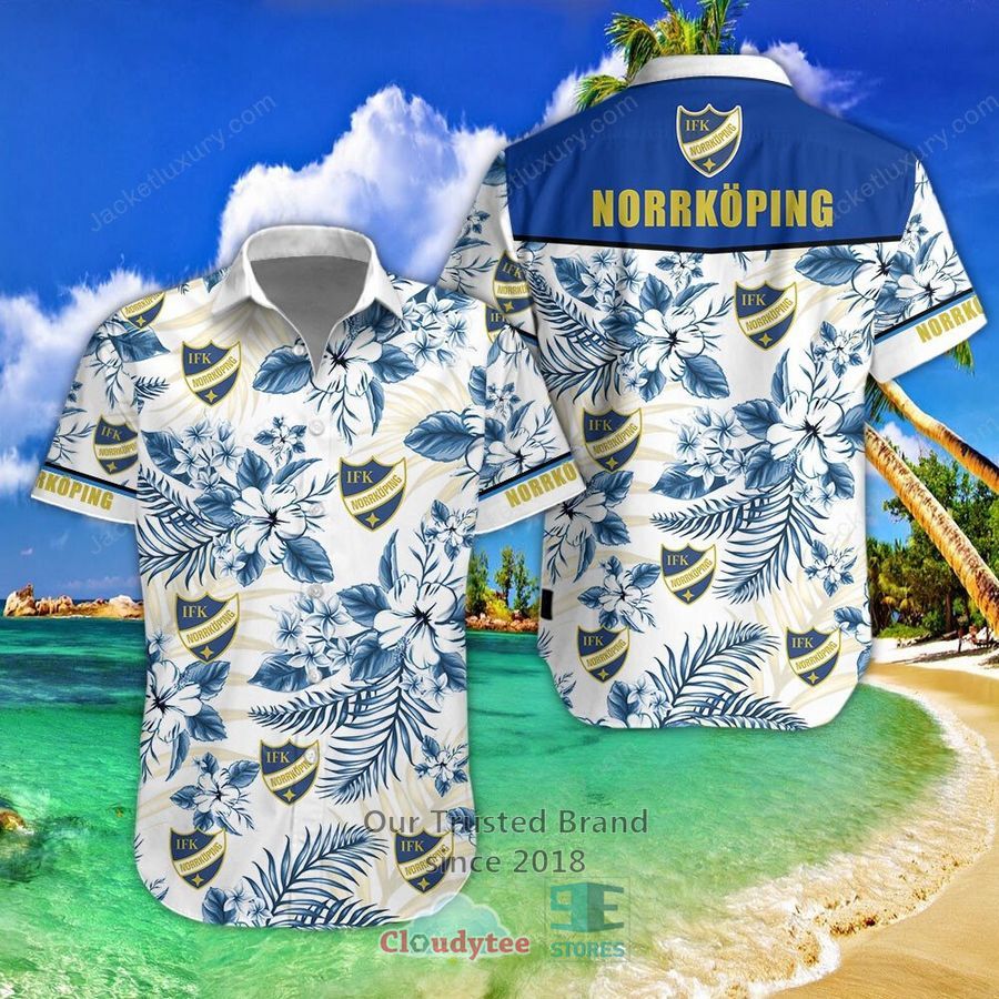 IFK Norrkoping Flowers Hawaiian Shirt, Shorts – LIMITED EDITION