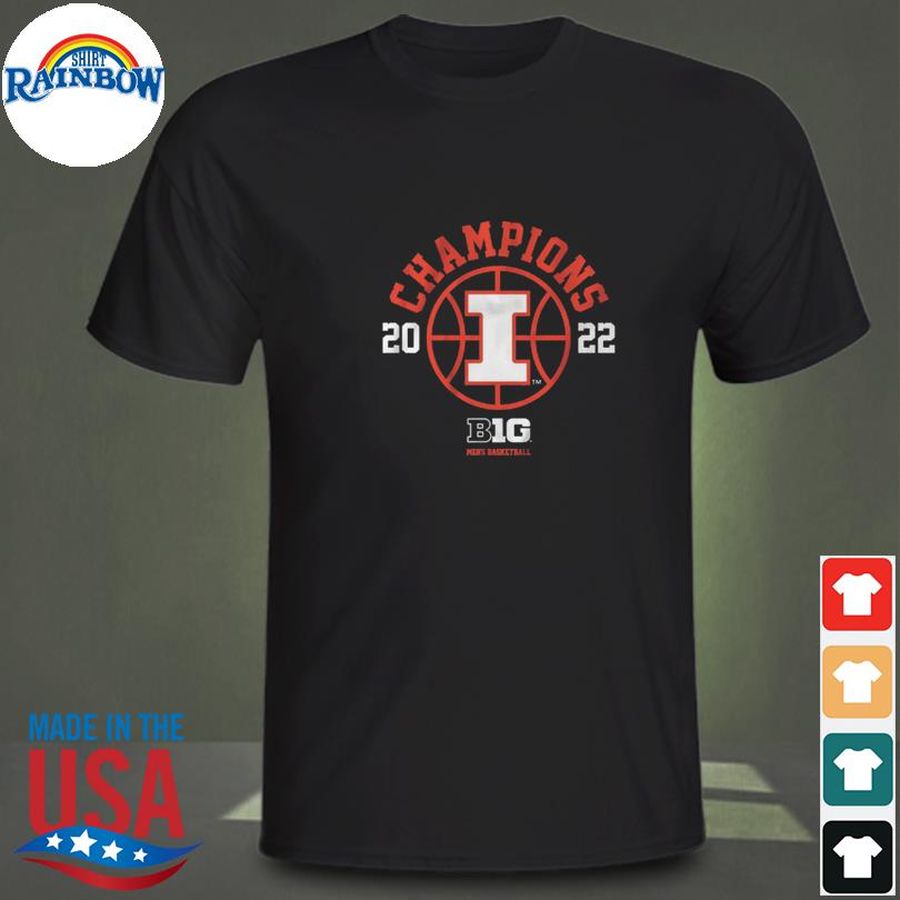 Illinois Basketball B1G Champs Shirt