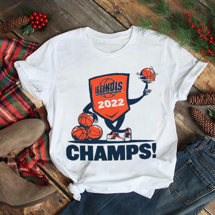Illinois Fighting Illini men’s basketball 2022 Champs shirt