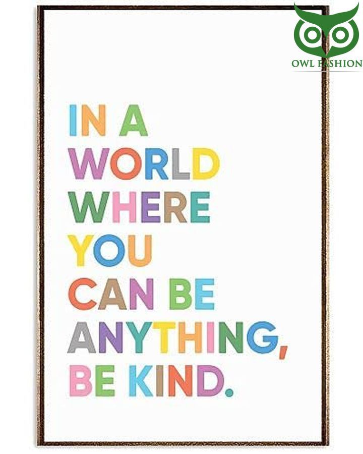 In A World Where You Can Be Anything Poster