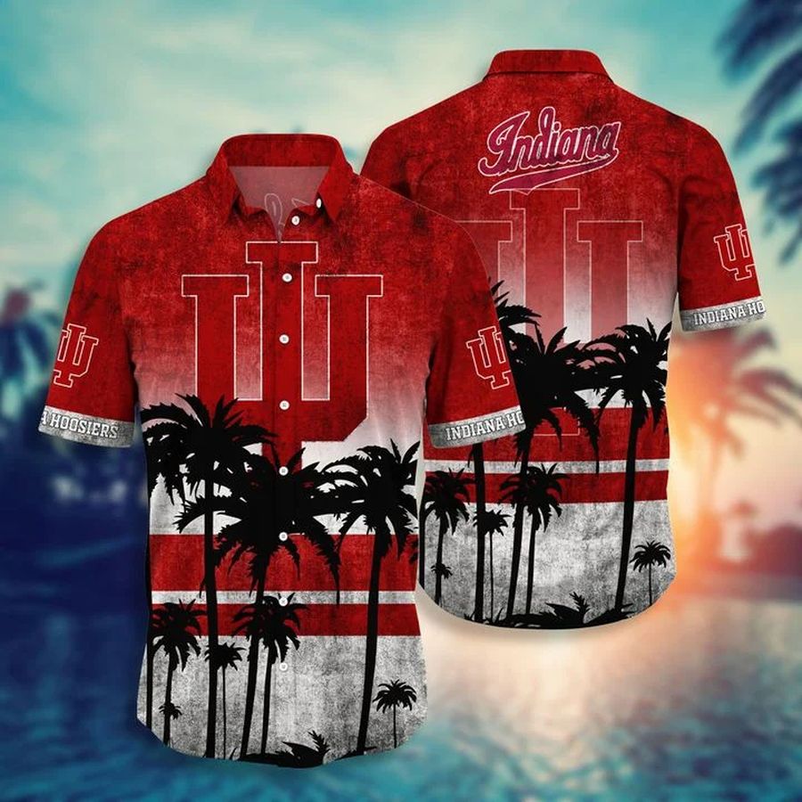 Indiana Hoosiers Tropical Hawaiian Shirt
