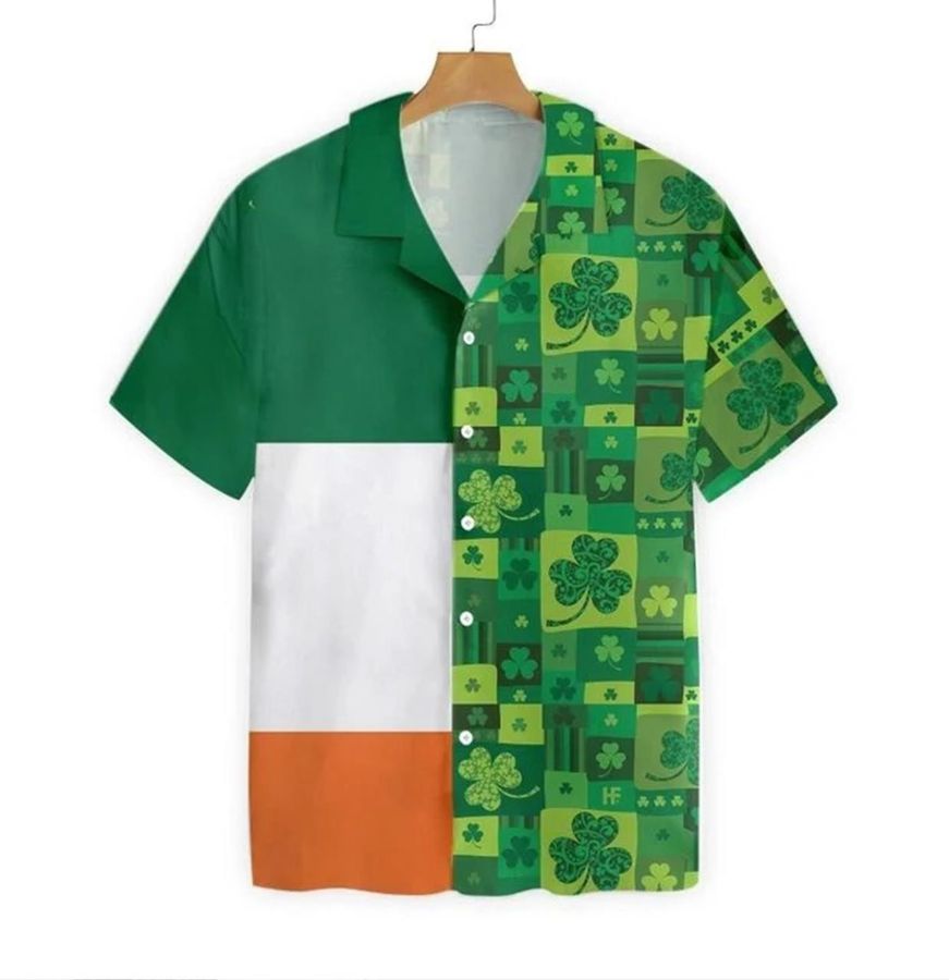 Irish Saint Patrick Day All Over Printed Hawaiian Shirt