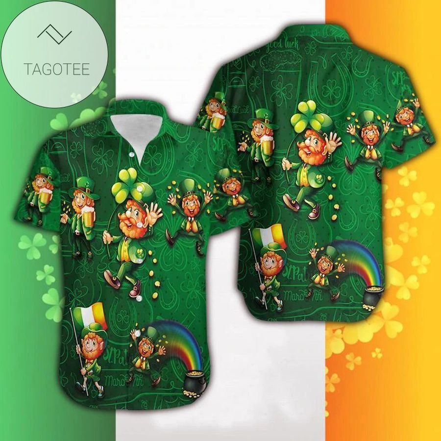 Irish Saint Patrick Day Hawaiian Shirt