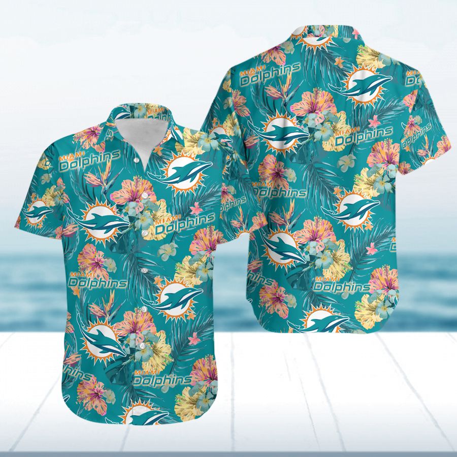 Island Miami Dolphins Hawaiian Shirt Summer