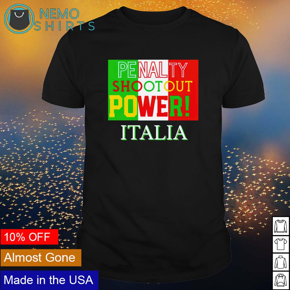 Italia penalty shootout power shirt