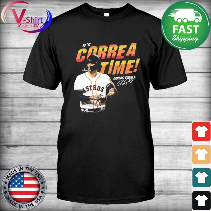 It’s Correa Time Carlos Correa Houston Astros Signature Shirt