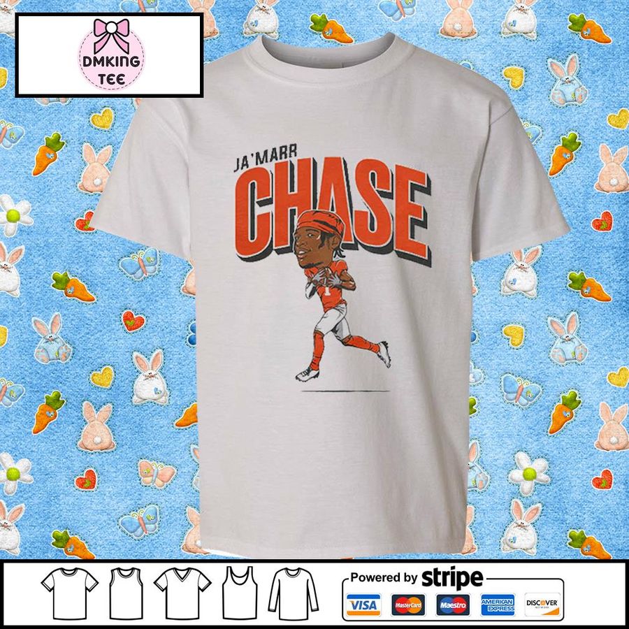 Ja'Marr Chase Caricature Baseball Shirt