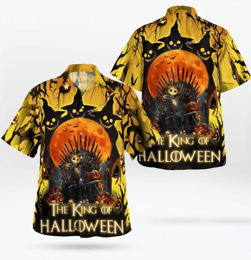 Jack The King Of Halloween Hawaiian Shirt