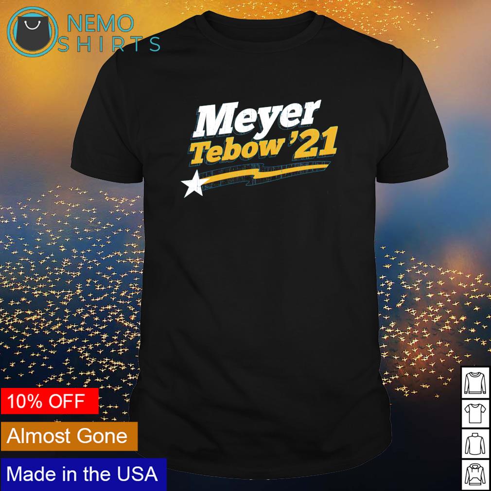 Jacksonville Jaguars Meyer Tebow '21 shirt