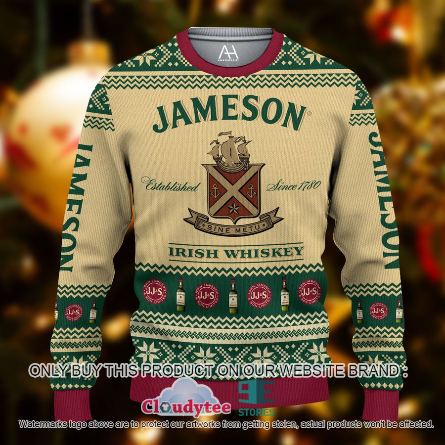 Jameson Irish Whiskey Christmas All Over Printed Shirt, hoodie – LIMITED EDITION