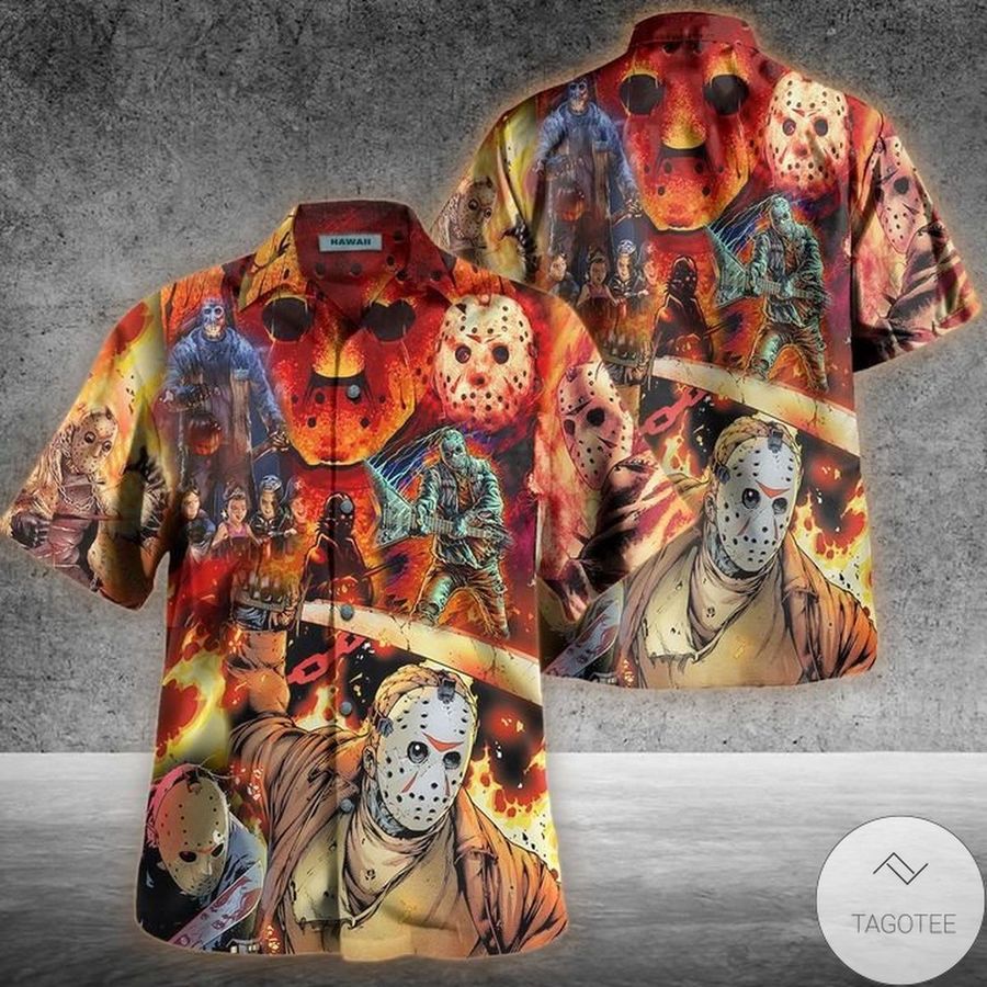 Jason Friday The 13th Killer Hawaiian Shirt