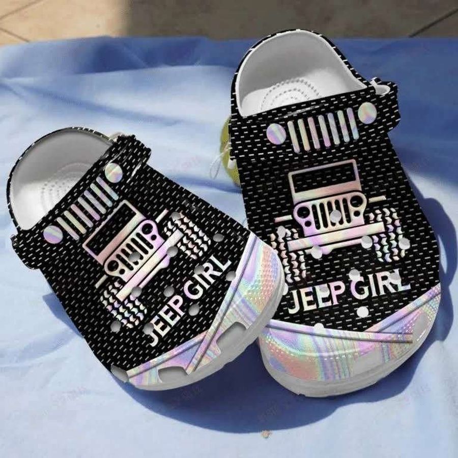 Jeep Girl Crocs Crocband Clog Shoes For Jeep Lover