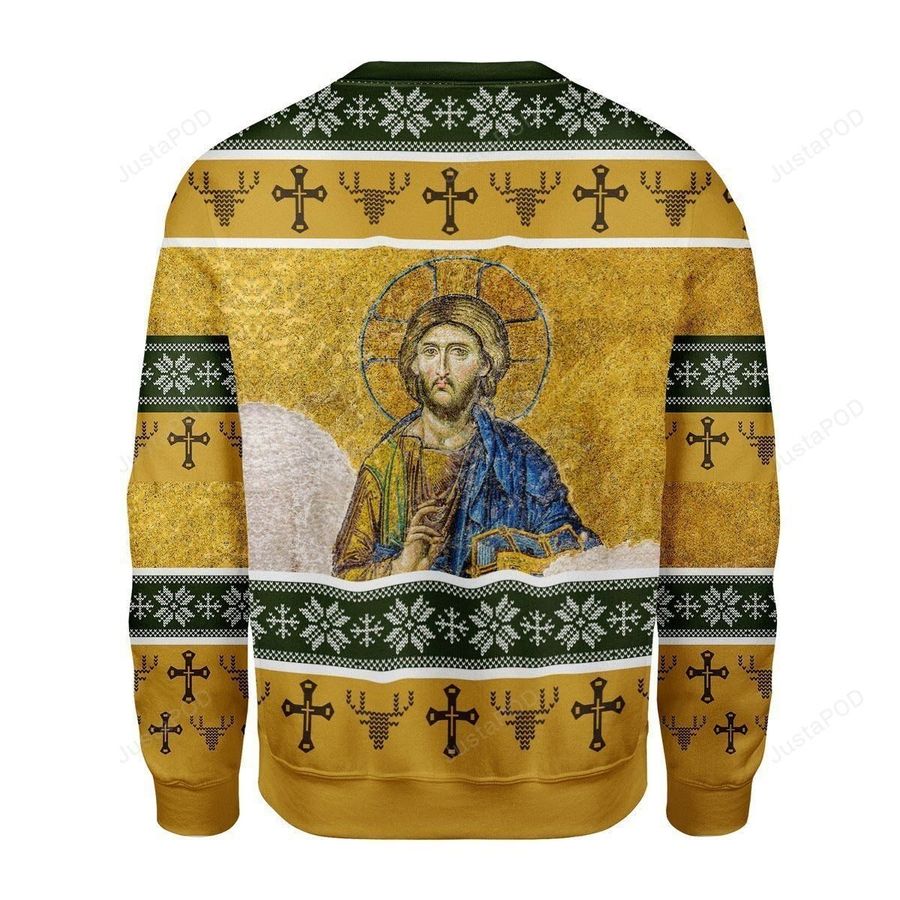 Jesus I Trust In You Ugly Christmas Sweater, All Over Print Sweatshirt, Ugly Sweater, Christmas Sweaters, Hoodie, Sweater