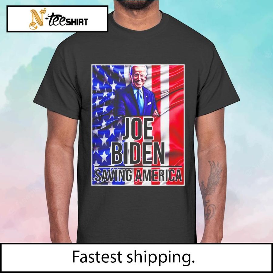 Joe Biden Saves America flag shirt