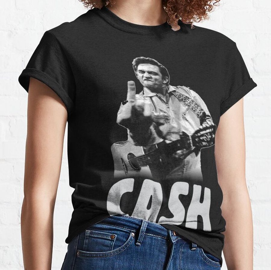 johnny cash singing Classic T-Shirt