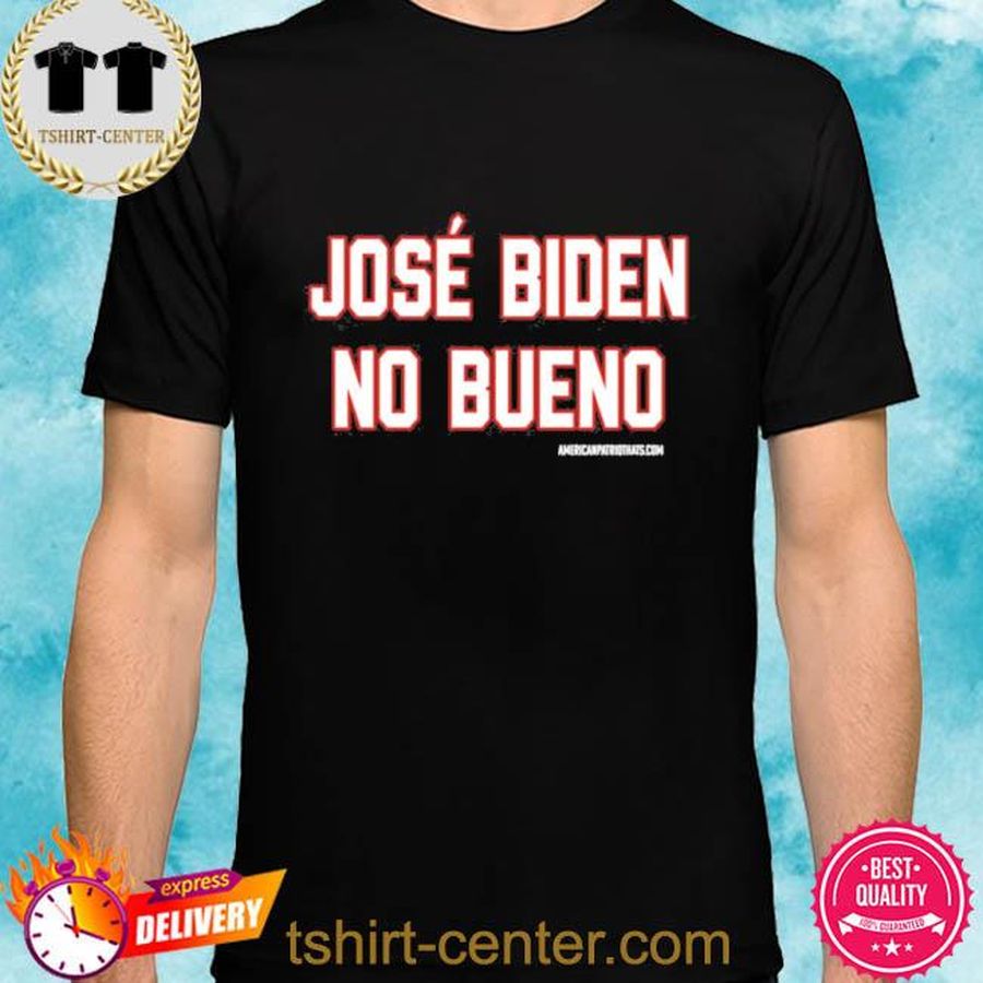 Jordan, Trump Supporter, Vegan Patriot José Biden No Bueno Shirt