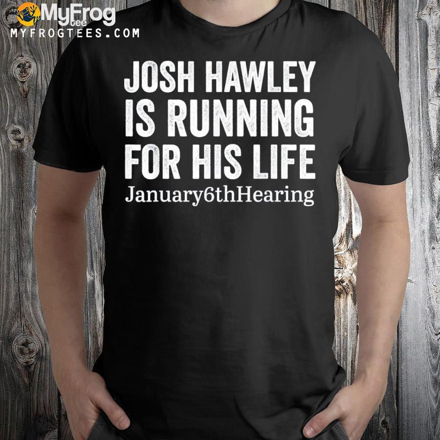 Josh Hawley january 6th hearing shirt