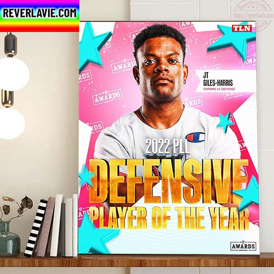 JT Giles Harris Is 2022 PLL Defensive Player Of The Year Home Decor Poster Canvas