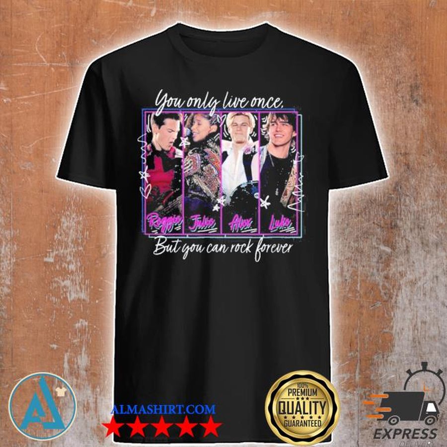 Julie and the phantoms yolo but you can rock forever shirt