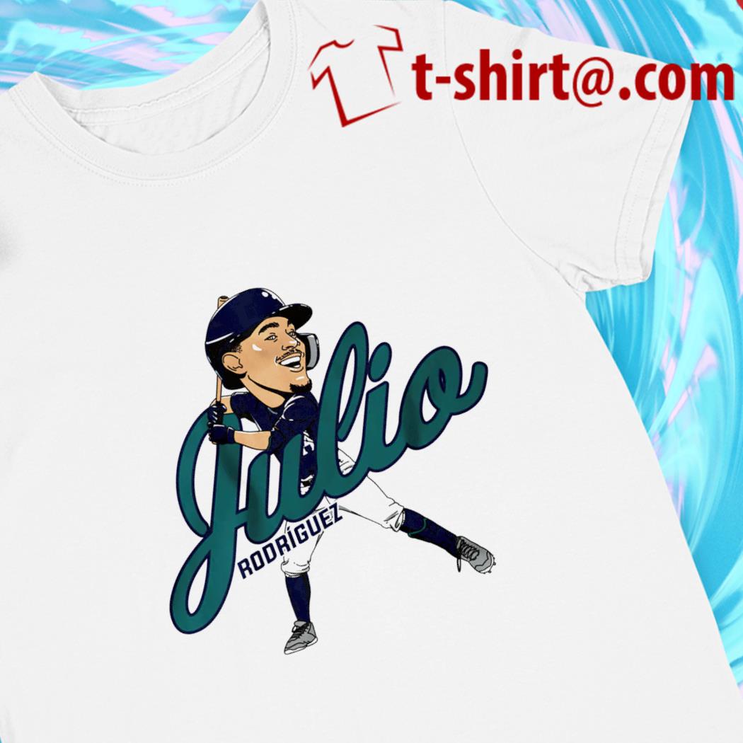 Julio Rodriguez Caricature Seattle Mariners 2022 T-shirt