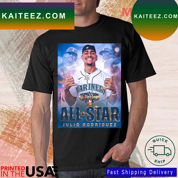 Julio Rodriguez Seattle Mariners All Star Game T-shirt