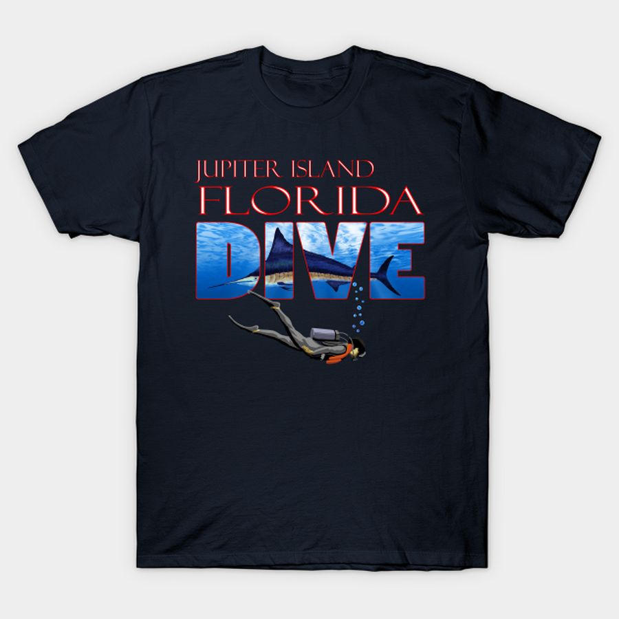 Jupiter Island Florida SCUBA Diver Ocean Snorkeling T-shirt, Hoodie, SweatShirt, Long Sleeve