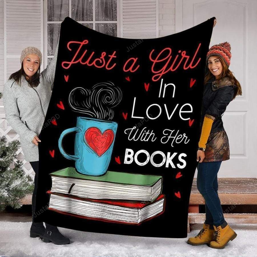 Just A Girl In Love With Her Books Ugly Christmas Sweater, All Over Print Sweatshirt, Ugly Sweater, Christmas Sweaters, Hoodie, Sweater