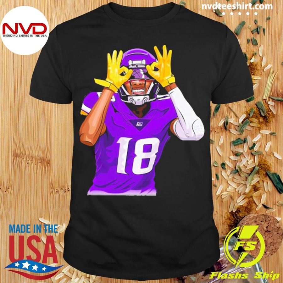 Justin Jefferson Minnesota Vikings National Football Shirt
