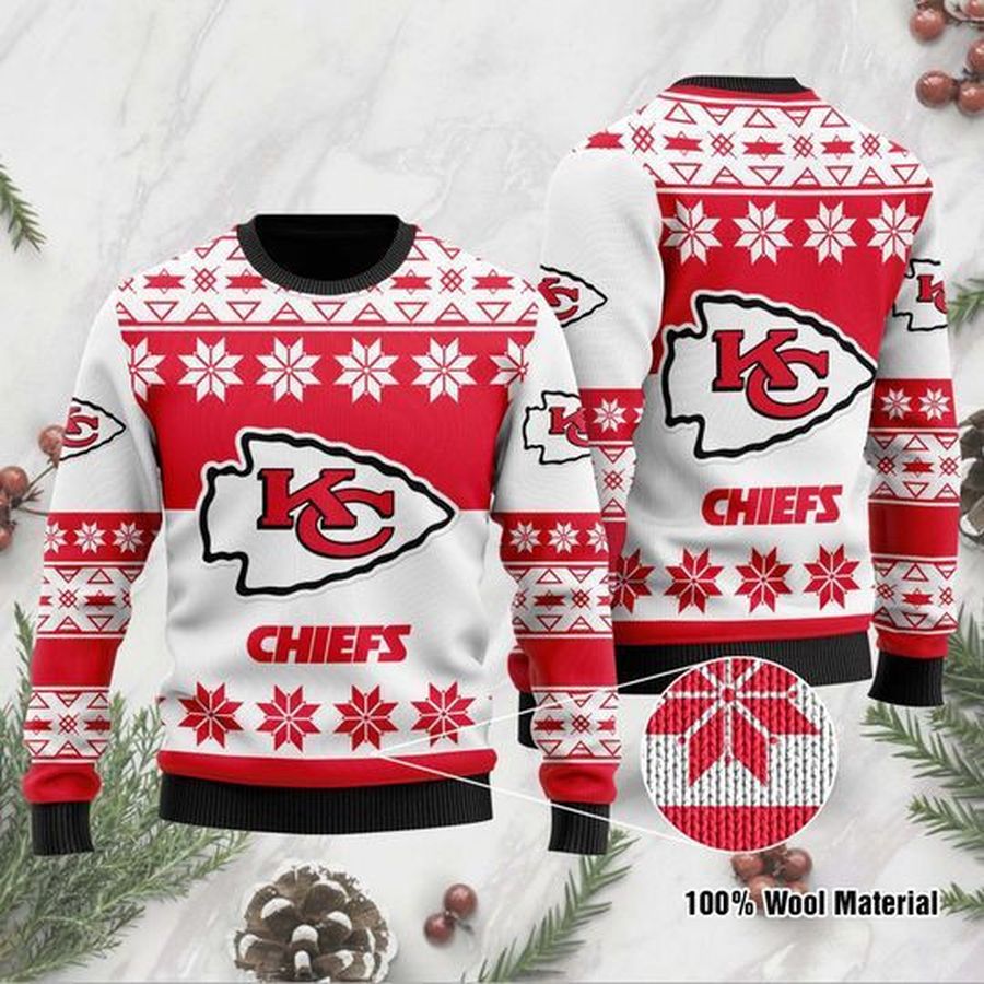 Kansas Chiefs City Wool Christmas For Fans Ugly Christmas Sweater