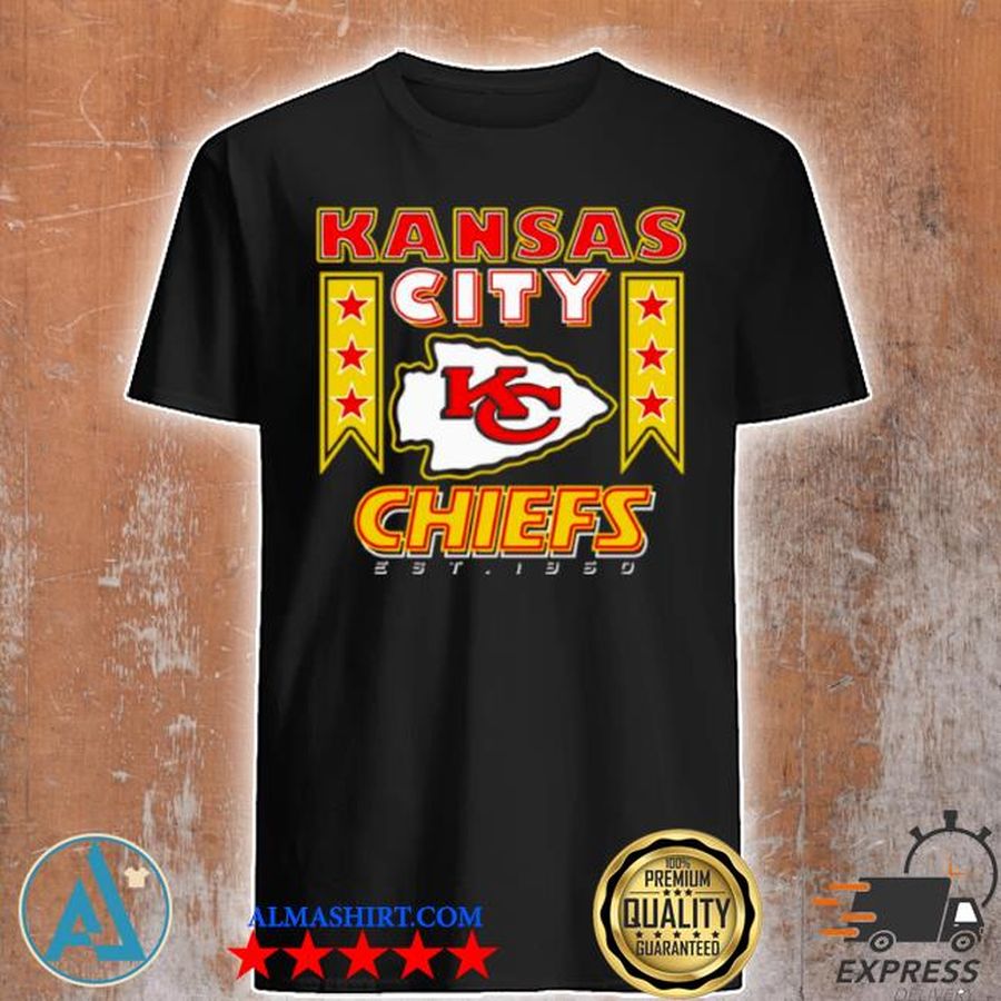Kansas city Chiefs logo est 1960 shirt