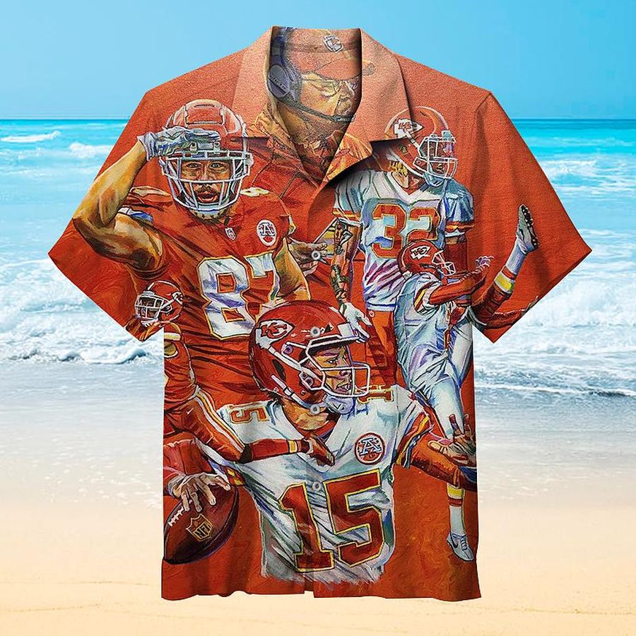 Kansas City Chiefs Vintage Hawaiian Shirt