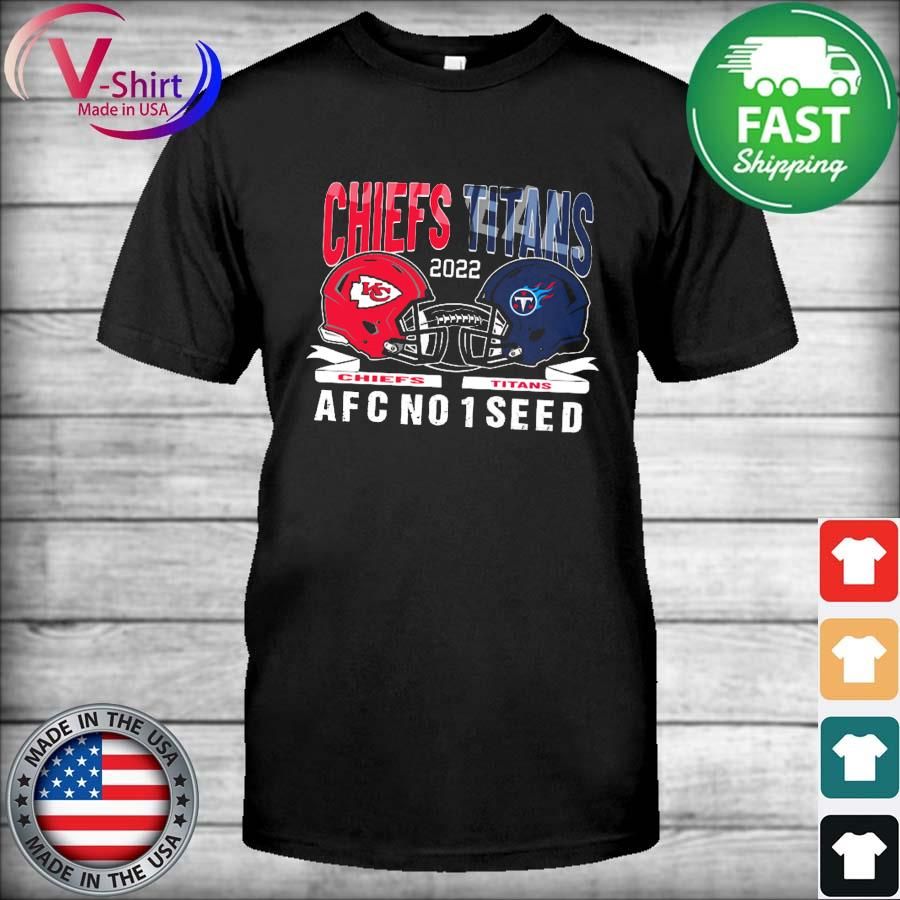 Kansas City Chiefs Vs Tennessee Titans 2022 AFC No 1 Seed Classic T-Shirt