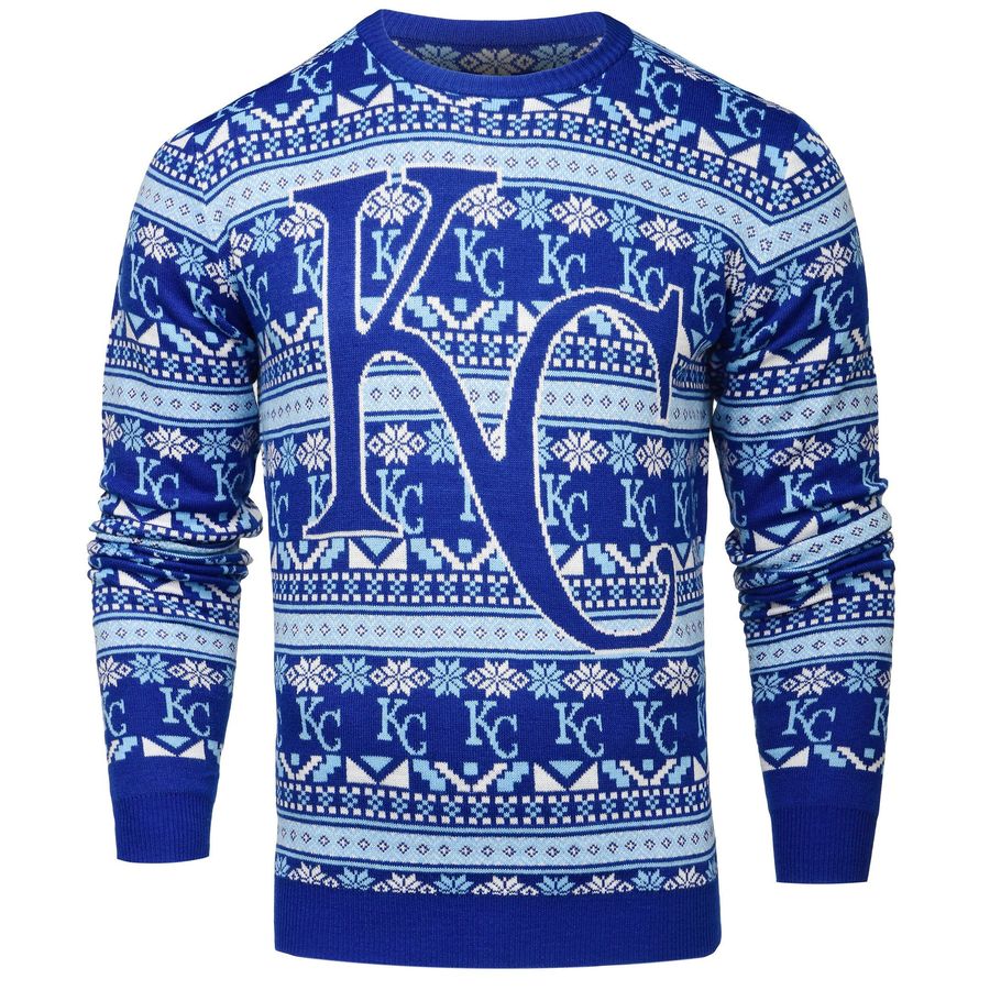 Kansas City Royals MLB Ugly Christmas Sweater All Over Print