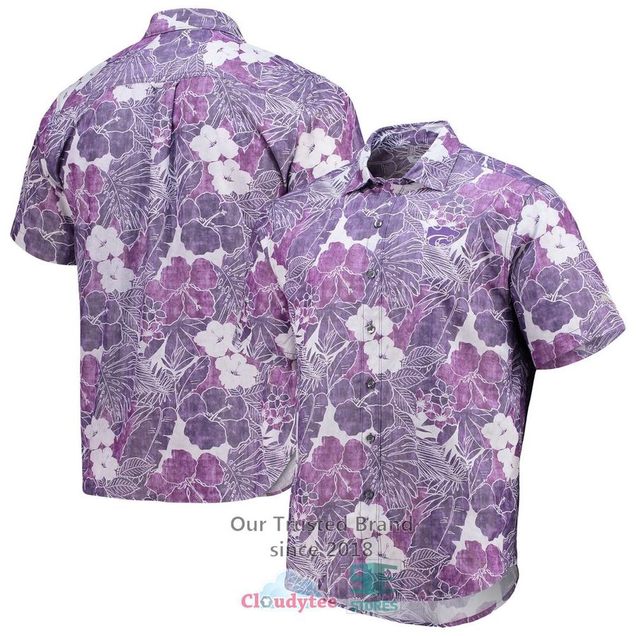 Kansas State Wildcats Tommy Bahama Hibiscus Hawaiian Shirt – LIMITED EDITION