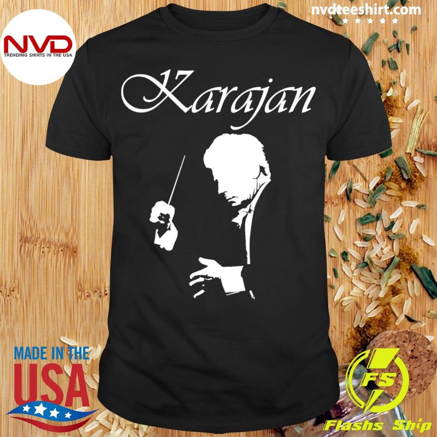 Karajan Conductor Art Shirt